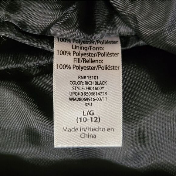 Faded Glory Unisex Kids Black Snow Bibs Pants - Picture 8 of 12